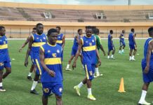 Kwara United vs Abia Warriors lineups and predictions – NPFL Kwara United players train ahead of their clash with Abia Warriors