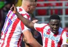 Etebo To Return For Stoke City Clash Against Millwall After Red Card Suspension Etebo To Return For Stoke City Clash Against Millwall After Red Card Suspension