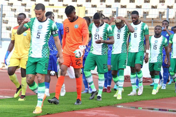 Nigeria Minister of Sport - Super Eagles expected to win AFCON 2023 Super Eagles ahead of an AFCON qualifying game