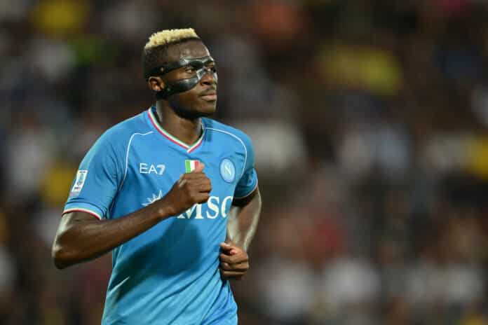 How Napoli will pay Victor Osimhen's €10 million salary Victor Osimhen in action for Napoli