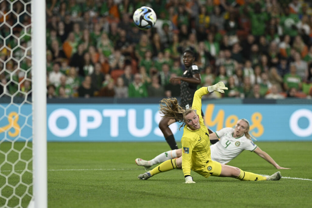 Women Ballon D'or contenders: Oshoala a Strong Contender 1 Asisat Oshoala scores for the Super Falcons