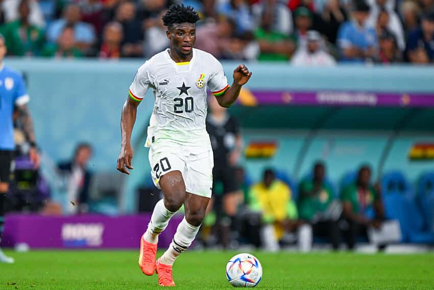 Where to watch Black Stars vs Central African Republic AFCON Qualifier 2 Black Stars player, Mohammed Kudus