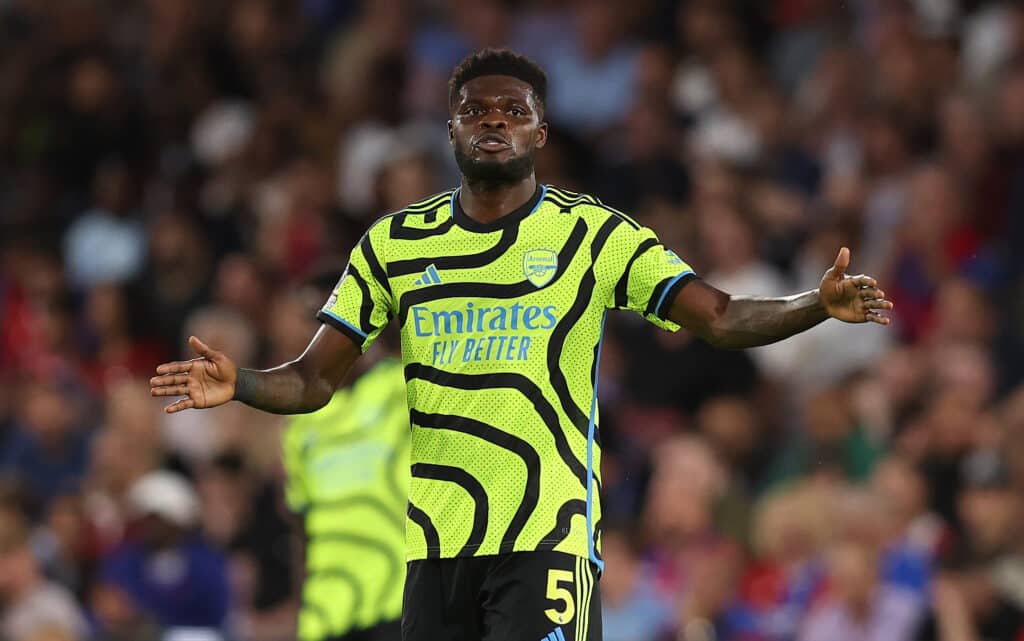 Thomas Partey trends on X as fans demand answers from Arteta 1 Thomas Partey in action for Arsenal