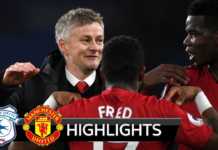 Cardiff City 1 – 5 Manchester United: Goal Highlights