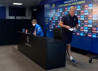 Ronald Koeman Walks Out On Journalists At Barcelona Press Conference Ronald Koeman Walks Out On Journalists At Barcelona Press Conference