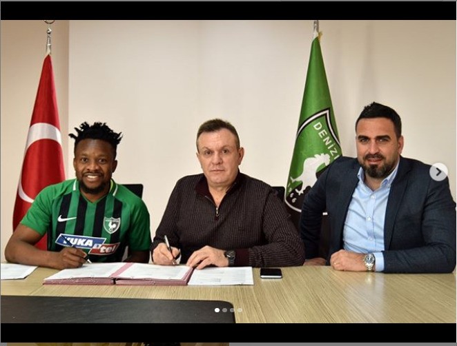 Super Eagles Midfielder Onazi Signs For Denizlispor Onazi Signs For Denizlispor