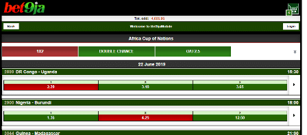 bet9ja bets Bet9ja promotion code